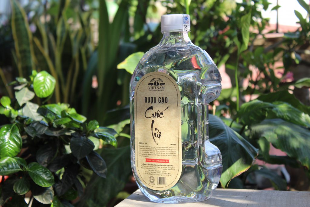 rượu gạo cuốc lủi